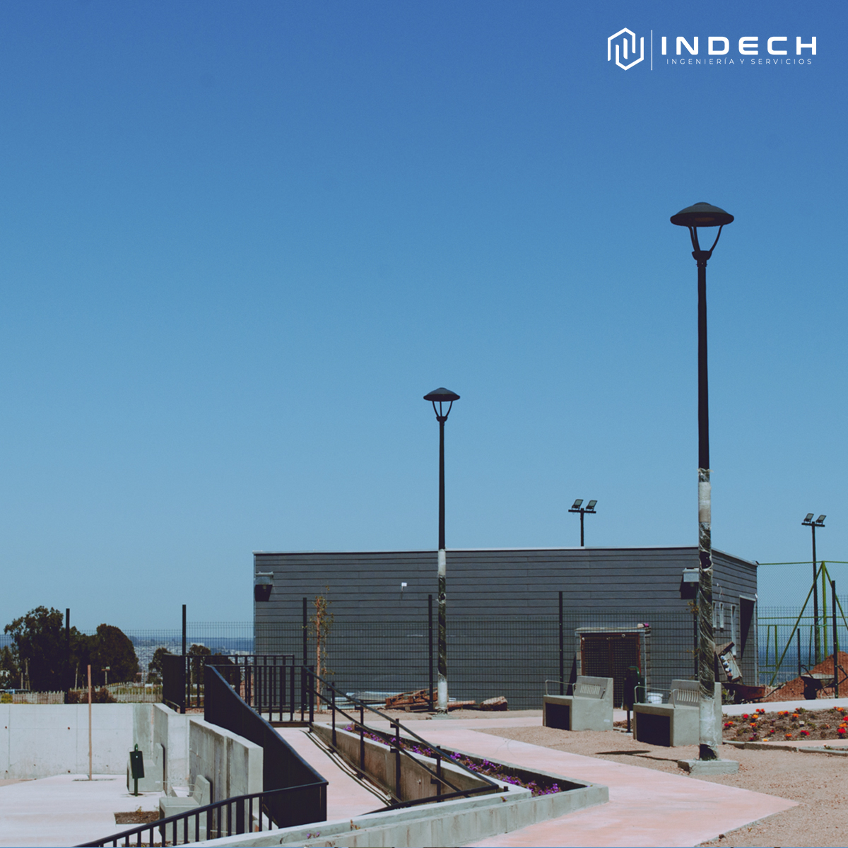 Indech Avance Obra Río Newen - Indech
